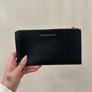 Burberry Constantine Continental Long Line Patent Wallet